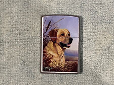 ZIPPO LINDA PICKEN'S COLLECTION YELLOW LAB LABRADOR 2007 LIGHTER NEW picture