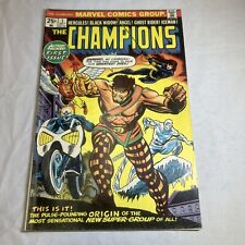 THE CHAMPIONS Vol.1 #1 October 1975 Marvel Comic Book 1st Team App And Origin  picture