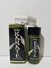 Vintage 1966-1968 Leeming Hai Karate After Shave 4oz Barely Used 90%+ W/Box  picture