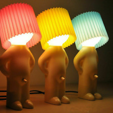 Hot Creative lamp naughty boy shy man small night lamp home decoration picture
