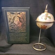 MOSTOWSKI KOMOZJA Hand Blown Hinged  Christmas Ornament Painted picture