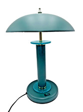 Mid Century Atomic Age Green Mushroom Tensor SLDIA 26 Table Lamp Estate Find picture