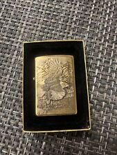 zippo American Eagle Brass 2000 Never Fired. All Boxes And Paper Work. picture