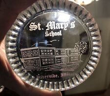 Saint Marys school riverside Illinois paperweight 3 1/2 inches in diameter picture