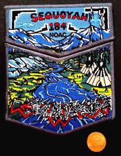 MERGED OA SEQUOYAH LODGE & COUNCIL 184 TENNESSEE BSA FLAP 2006 NOAC 2-PATCH COOL picture