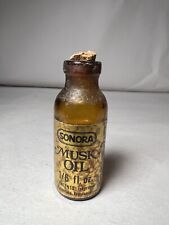VINTAGE Sonora Musk Oil 1/6 fl oz/5 ml 2/3 Full Original Corked Made in Canada picture