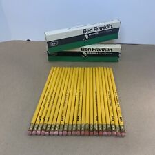Vintage Blaisdell Ben Franklin 500 Pencils Lot of 22 No. 2 (#2) Medium Soft picture