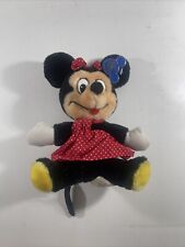 Vintage Disneyland Minnie Mouse Plush 8.5
