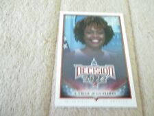 Decision 2022 Election Day Silver Foil Karine Jean-Pierre Card #35 Serial #7/10 picture
