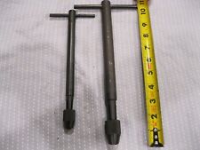 Cleveland Twist Drill T17 & T16 LONG REACH  T Handle  Tap Wrench  USA  MACHINST picture