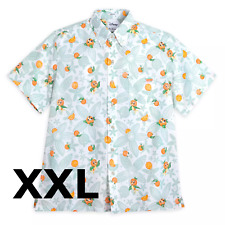 Disney Reyn Spooner Orange Bird Camp Shirt XXL EPCOT Flower & Garden Festival picture