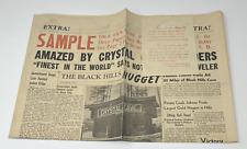 1950s Black Hills Nugget Sample Newspaper South Dakota picture