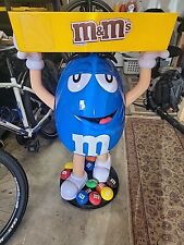 M&M Candy Display Statue / Mars Candy Bowl / Peanut M&Ms Candies MandM Gift picture
