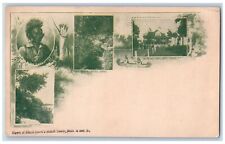 Rockford Illinois IL Postcard Views Of Black Hawk's Watch Tower Multiview 1903 picture