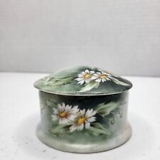 Antique O & EG Royal Austria Trinket Jewelry Box Hand Painted Daisy Signed picture