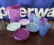 Tupperware Kids Toy Mini Impressions Pitcher Tumbler Snack Bowl Set of 9 New picture