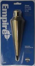 Empire 924BR 24oz Durable Brass Plumb Bob With Steel Tip picture