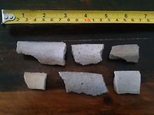 Authentic Anasazi Indian pottery shard rim lot of six New Mexico picture