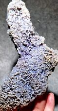 553g  Beautiful Natural Purple Grape Agate Chalcedony  Crystal Mineral Specimen picture