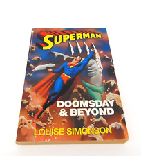 Vintage 1993 Superman Doomsday & Beyond 1st Ed Paperback Book Louise Simonson GC picture