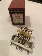 Vintage Barker & Williamson Air Inductor Coil Type 10 Mel From Ham Radio Estate picture
