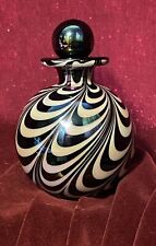 Vintage Blowing Glass Perfume Bottle with Stopper 4