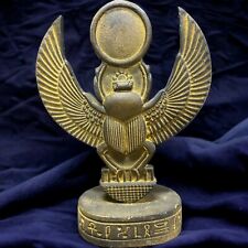 Exquisite Ancient Egyptian Scarab Statue - Symbol of Luck & Protection picture
