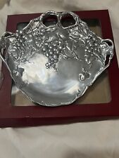 Arthur Court Bunny Rabbit and Grapes Trinket Dish Small Tray picture