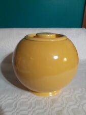 Fiesta HLC Kitchen Kraft Large Yellow Ball Jar & Lid Fiestaware picture