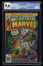 Captain Marvel (1968) #46 CGC NM+ 9.6 White Pages Marvel 1976 picture