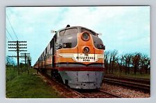 2000 H.P EMD Locomotives Milwaukee Road, Antique Souvenir Vintage Postcard picture