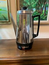VINTAGE MANNING BOWMAN ELECTRIC COFFEE PERCOLATOR picture
