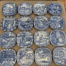 JULEN RORSTRAND Wall Plate 1969-1995 (U Pick) Limited Edition Sweden Cobalt Blue picture