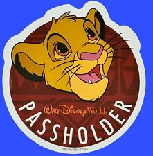 Disney Annual Passholder Simba Magnet Animal Kingdom Summer 2019 RARE Retired picture