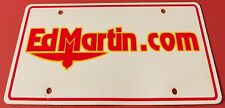 Ed Martin Dealership Booster License Plate Indianapolis Anderson Carmel PLASTIC picture