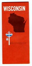 Standard Oil Company Map of Wisconsin 1970 Rand McNally  picture