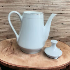 Vintage Colour White Teapot picture