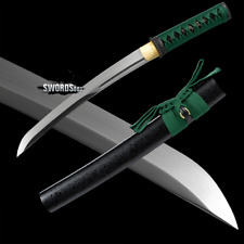 21'' Self-defense Tanto 1095 Steel Japanese Unokubitsukuri Short Swords Knife  picture