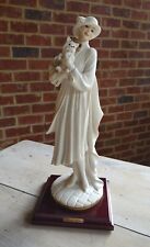 Vintage GIUSEPPE ARMANI Figurine YOUNG LADY with YORKIE Dog 486F My Fair Ladies picture