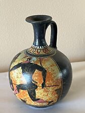 Vintage Greek Pitcher Jug Pottery, Museum Copy 6” picture
