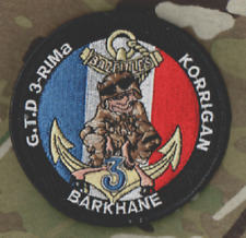 FRENCH G.T.D 3-RIMA OPERATION BARKHANE Task Force KORRIGAN 2014 vêlkrö Patch picture
