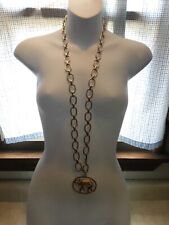XXX RARE  NIXON PENDANT/NECKLACE West Germany EXCELLENT HARD TO FIND 41 Inches picture