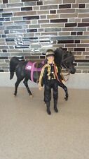 Breyer #3000 Vintage Rare Black Stallion And Alec Set (1982-1985)-Doll/Race Tack picture