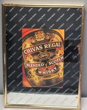 Chivas Regal Whiskey Mirror Vintage Advertisement Sports Bar Man-Cave 25