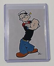 Popeye Limited Edition Artist Signed “Cartoon Classic” Trading Card 2/10 picture