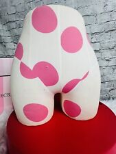 VINTAGE Victorias Secret PINK Store Display FORM Polka Dots Torso Mannequin RARE picture