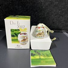 VTG Hutschenreuther DAS EI 2002 Egg Ornaments With Box picture