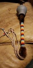 **AWESOME OLDER NATIVE AMERICAN HAND MADE  SHAMAN PEYOTE RATTLE  SHAKER** picture