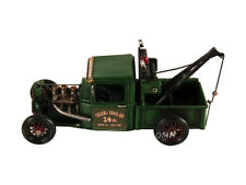 Handmade Vintage Tow Truck Iron Metal Model picture