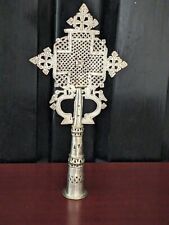 Ethiopian Aksum Orthodox Coptic Handmade Processional Blessing Cross,Home Decor picture